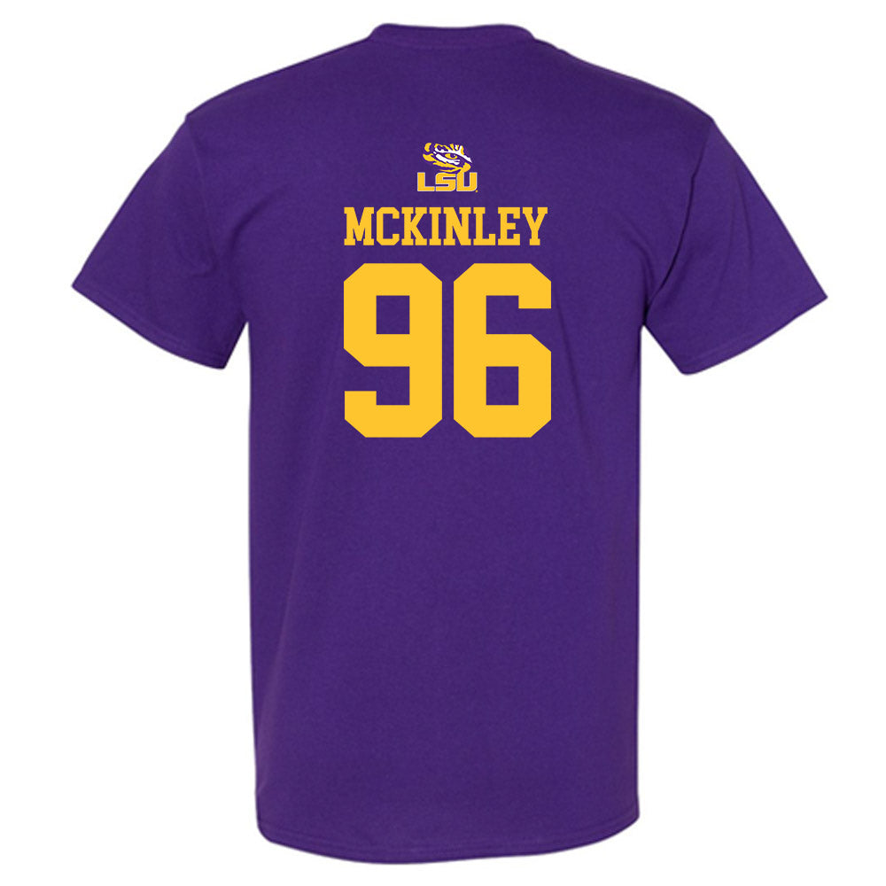 LSU - NCAA Football : Dominick McKinley - Replica Shersey T-Shirt-1