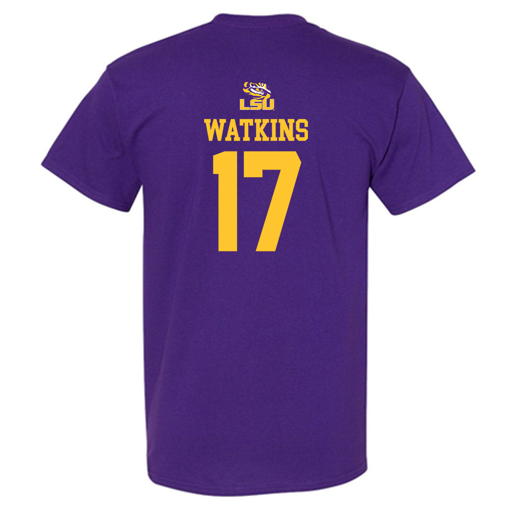 LSU - NCAA Football : Winston Watkins - Replica Shersey T-Shirt-1