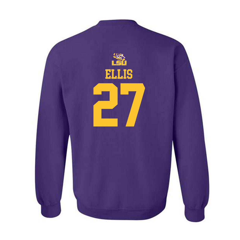 LSU - NCAA Football : Dezyrian Ellis - Replica Shersey Crewneck Sweatshirt-1