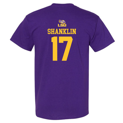 LSU - NCAA Football : Damien Shanklin - Replica Shersey T-Shirt-1