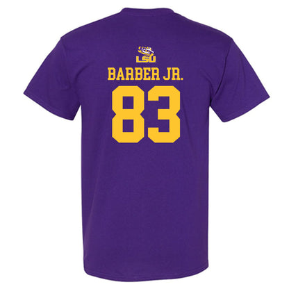 LSU - NCAA Football : Corey Barber Jr. - Replica Shersey T-Shirt-1