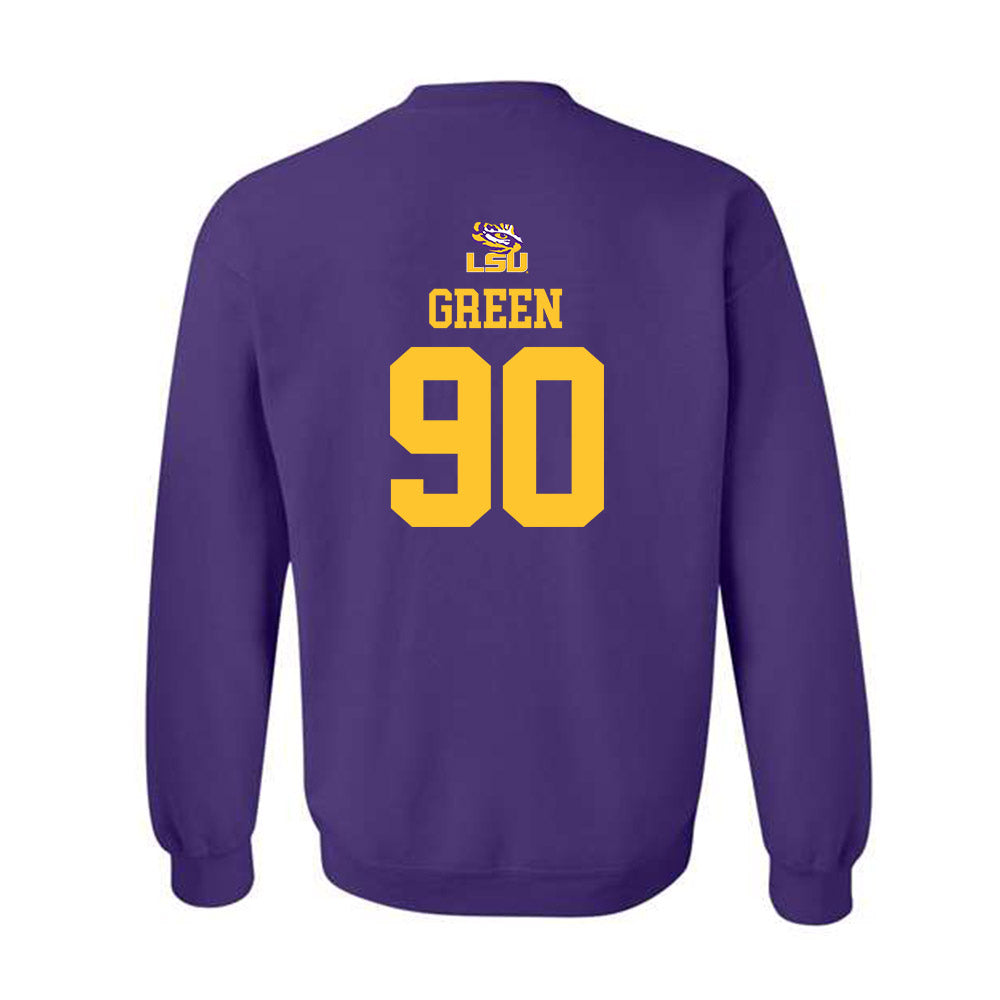 LSU - NCAA Football : Stephiylan Green - Replica Shersey Crewneck Sweatshirt-1