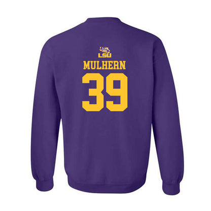 LSU - NCAA Football : Mack Mulhern - Replica Shersey Crewneck Sweatshirt-1