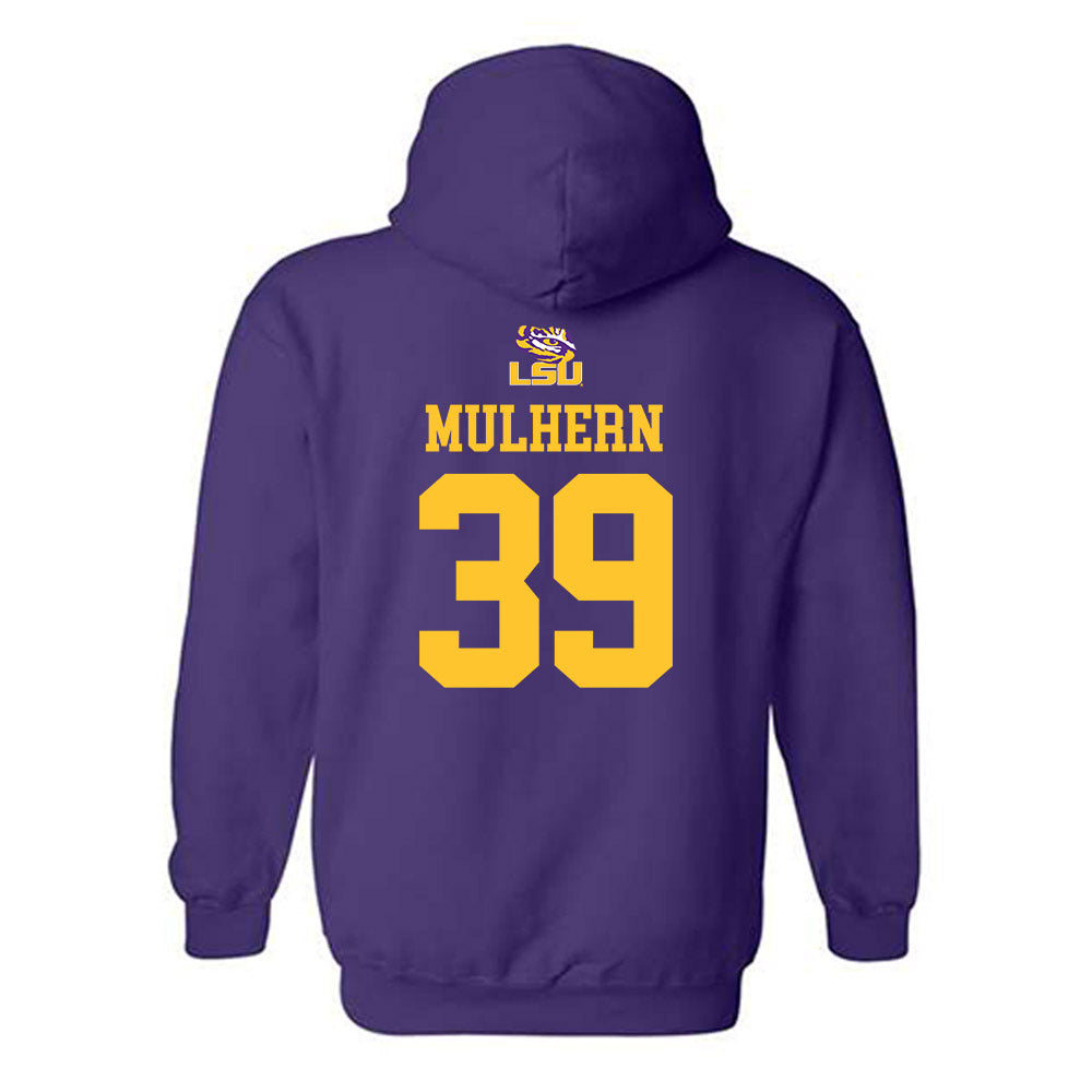 LSU - NCAA Football : Mack Mulhern - Replica Shersey Hooded Sweatshirt-1