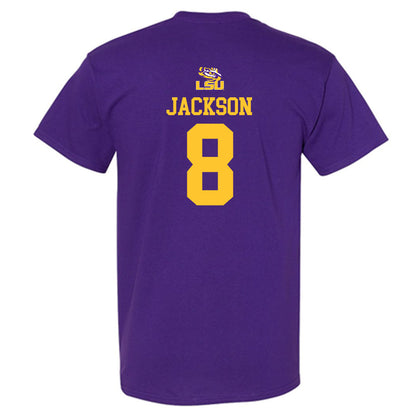 LSU - NCAA Football : Jakeem Jackson - Replica Shersey T-Shirt-1