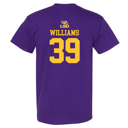 LSU - NCAA Football : Lavonte Williams - Replica Shersey T-Shirt-1