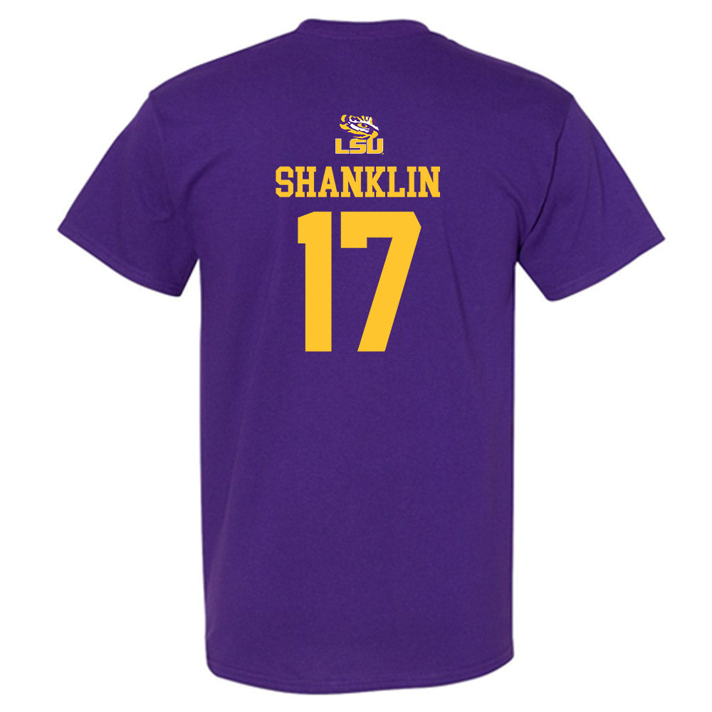 LSU - NCAA Football : Damien Shanklin - Replica Shersey T-Shirt-1