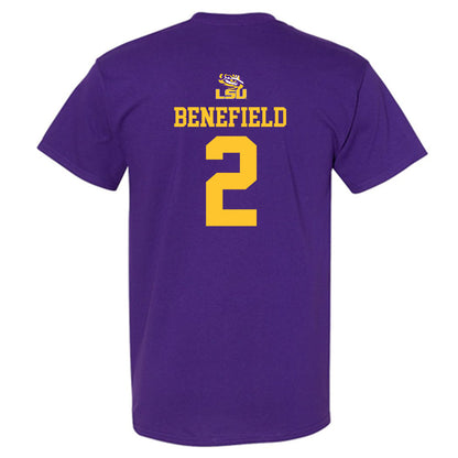 LSU - NCAA Football : Ty Benefield - Replica Shersey T-Shirt-1