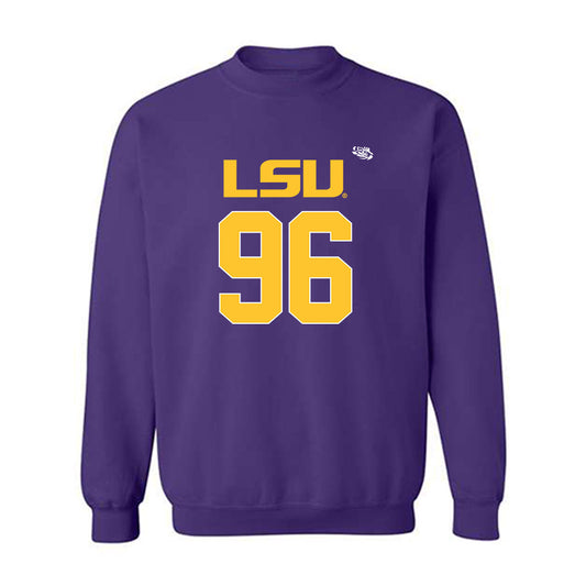 LSU - NCAA Football : Dominick McKinley - Replica Shersey Crewneck Sweatshirt-0