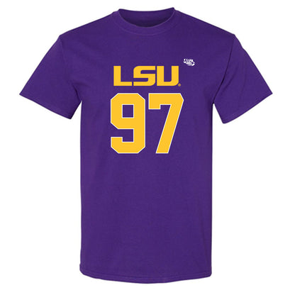 LSU - NCAA Football : Dylan Carpenter - Replica Shersey T-Shirt-0