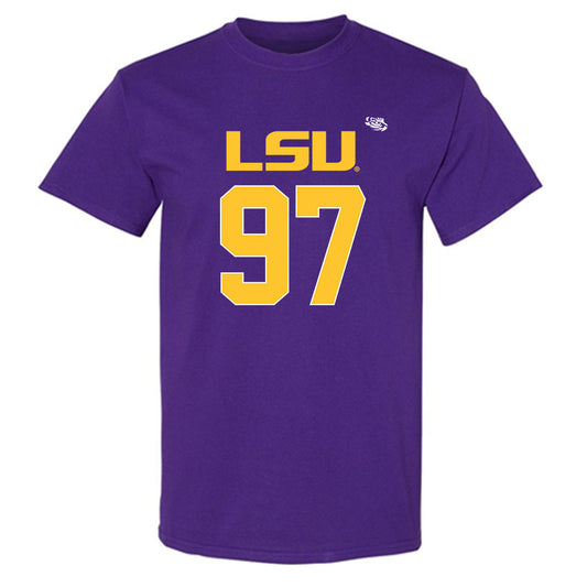 LSU - NCAA Football : Dylan Carpenter - Replica Shersey T-Shirt-0