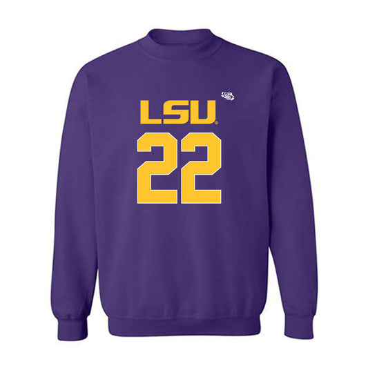 LSU - NCAA Football : Harlem Berry - Replica Shersey Crewneck Sweatshirt-0