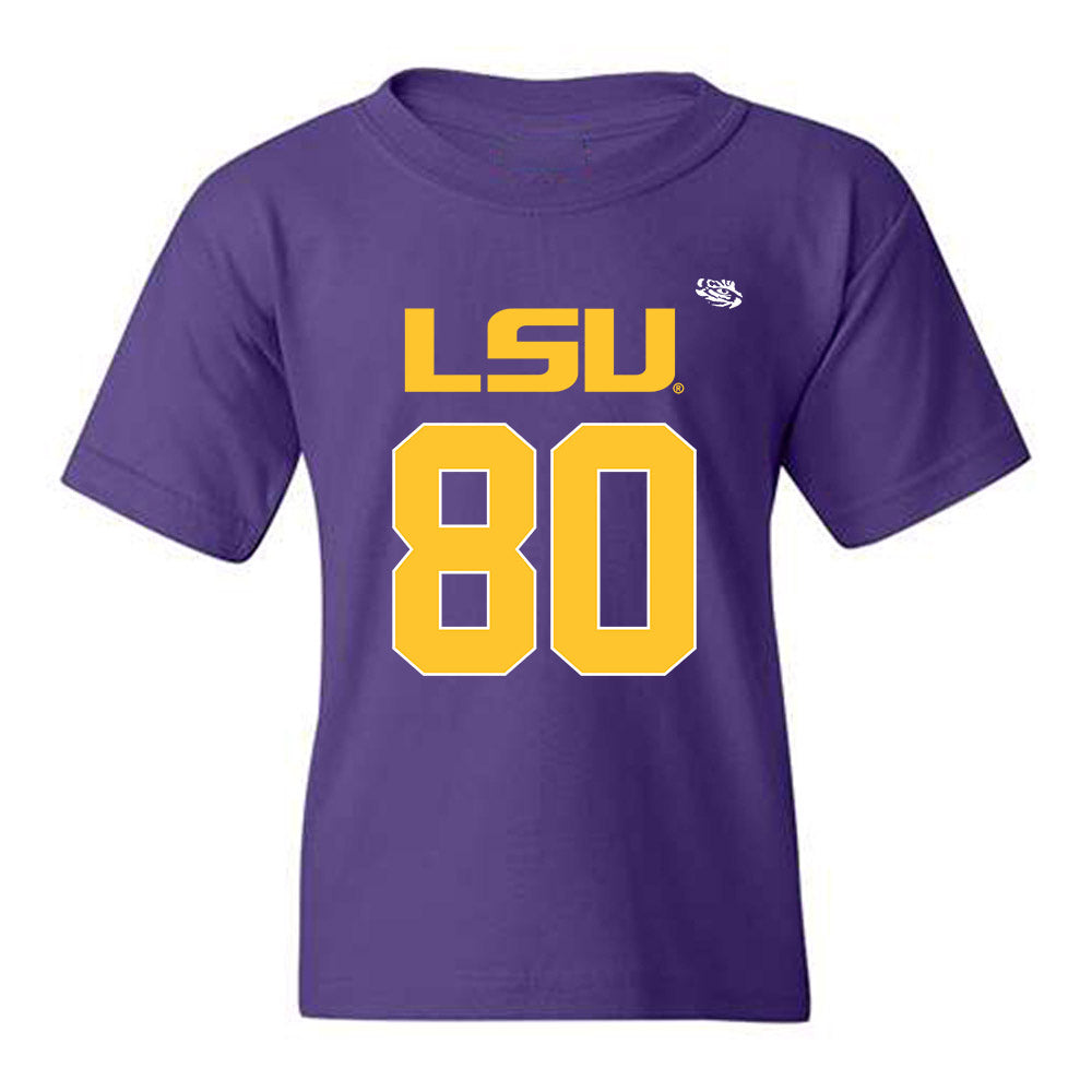 LSU - NCAA Football : Scott Starzyk - Replica Shersey Youth T-Shirt-0