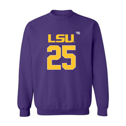 LSU - NCAA Football : Rod Gainey jr - Replica Shersey Crewneck Sweatshirt-0