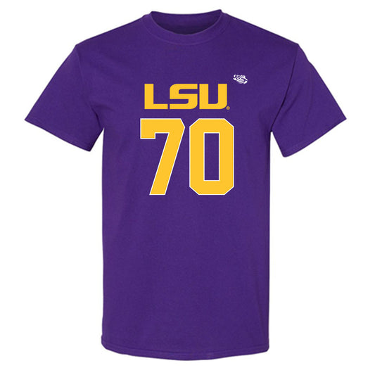 LSU - NCAA Football : Devin Harper - Replica Shersey T-Shirt-0