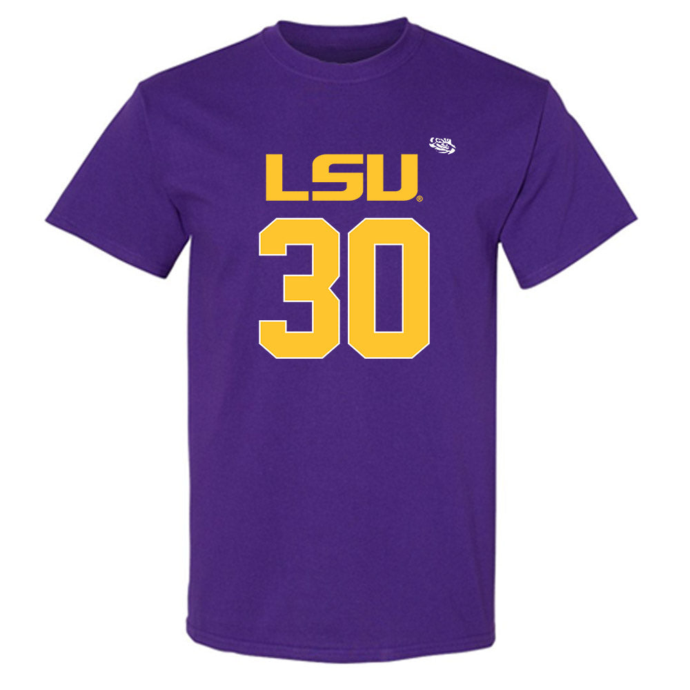 LSU - NCAA Football : Treylan James - Replica Shersey T-Shirt-0