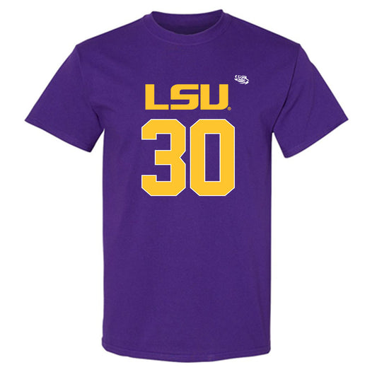 LSU - NCAA Football : Treylan James - Replica Shersey T-Shirt-0