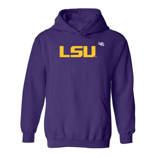 LSU - NCAA Football : David Kency Jr. - Replica Shersey Hooded Sweatshirt-0