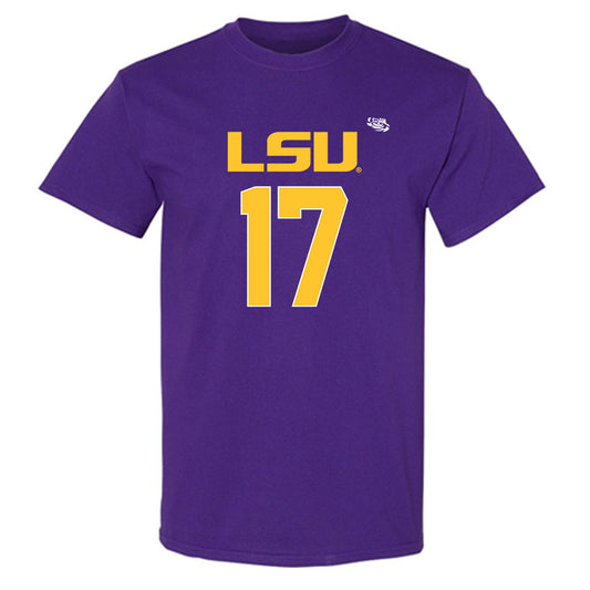 LSU - NCAA Football : Damien Shanklin - Replica Shersey T-Shirt-0