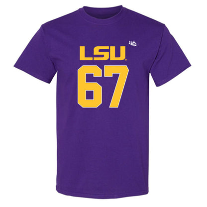 LSU - NCAA Football : Bo Bordelon - Replica Shersey T-Shirt-0