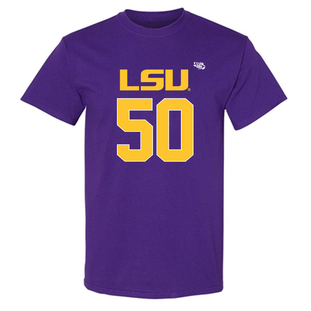 LSU - NCAA Football : William Satterwhite II - Replica Shersey T-Shirt-0