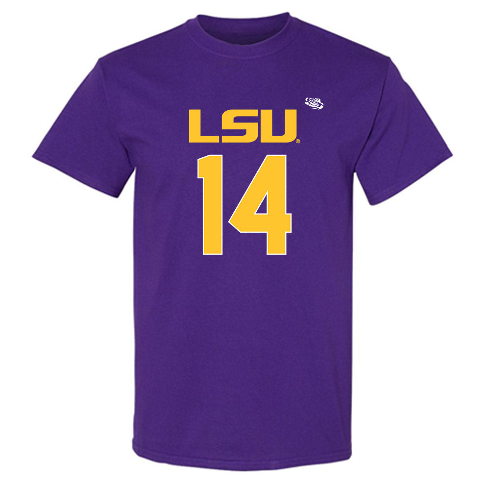 LSU - NCAA Football : Christopher "CJ" Jackson - Replica Shersey T-Shirt-0