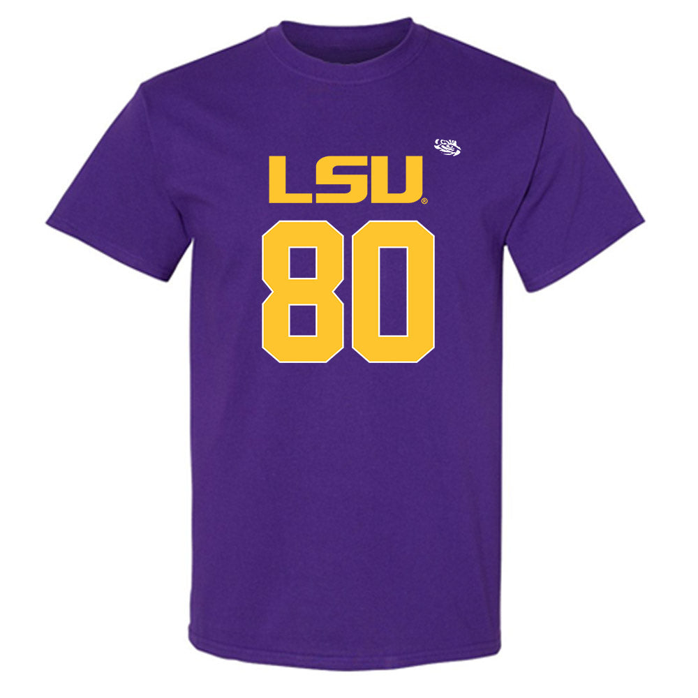 LSU - NCAA Football : Scott Starzyk - Replica Shersey T-Shirt-0