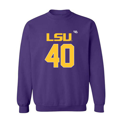 LSU - NCAA Football : Whit Weeks - Replica Shersey Crewneck Sweatshirt-0