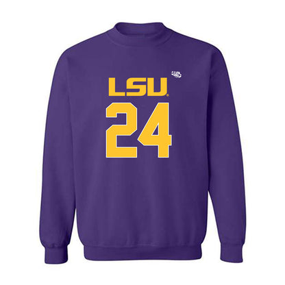 LSU - NCAA Football : Tylen Singleton - Replica Shersey Crewneck Sweatshirt-0