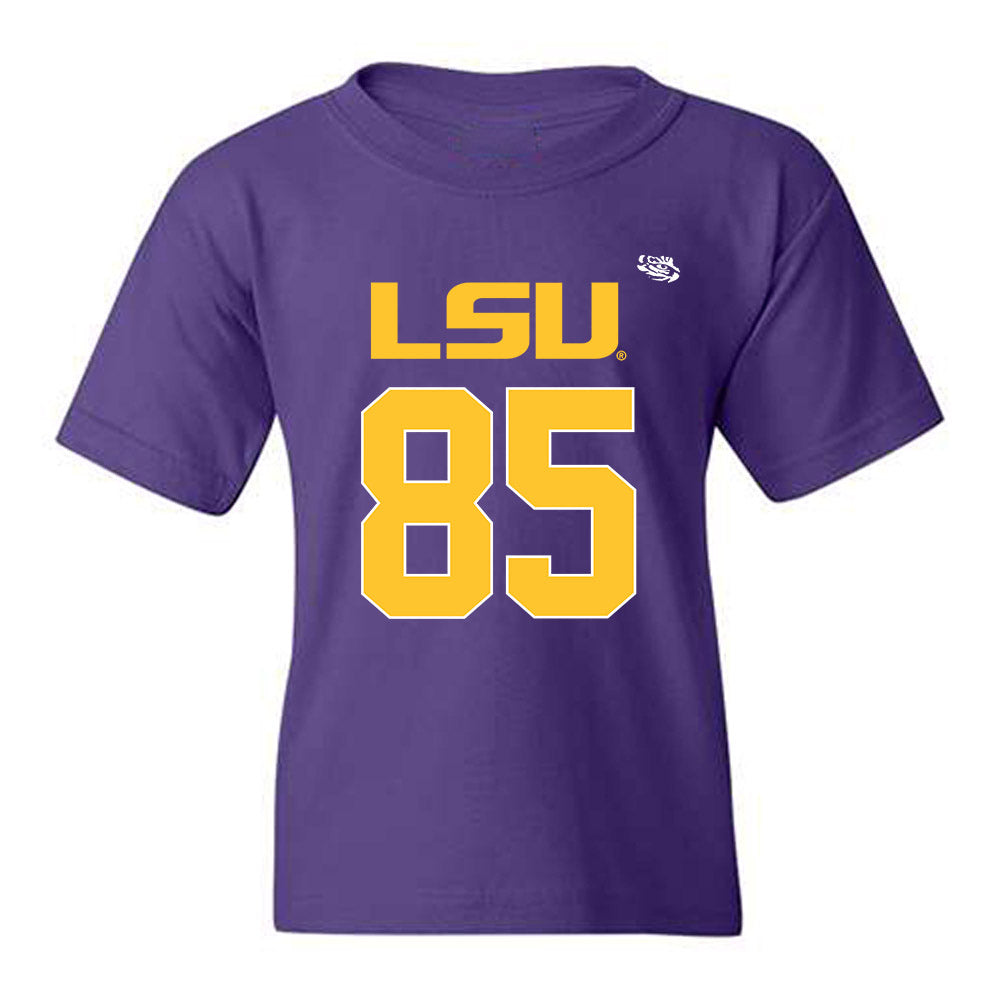 LSU - NCAA Football : Josh Jackson - Replica Shersey Youth T-Shirt-0