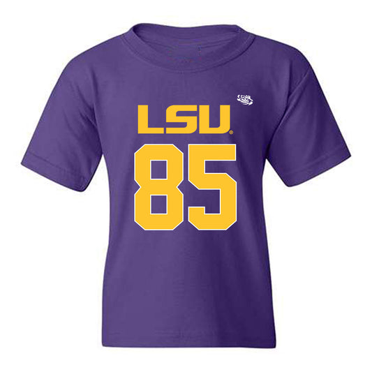 LSU - NCAA Football : Josh Jackson - Replica Shersey Youth T-Shirt-0