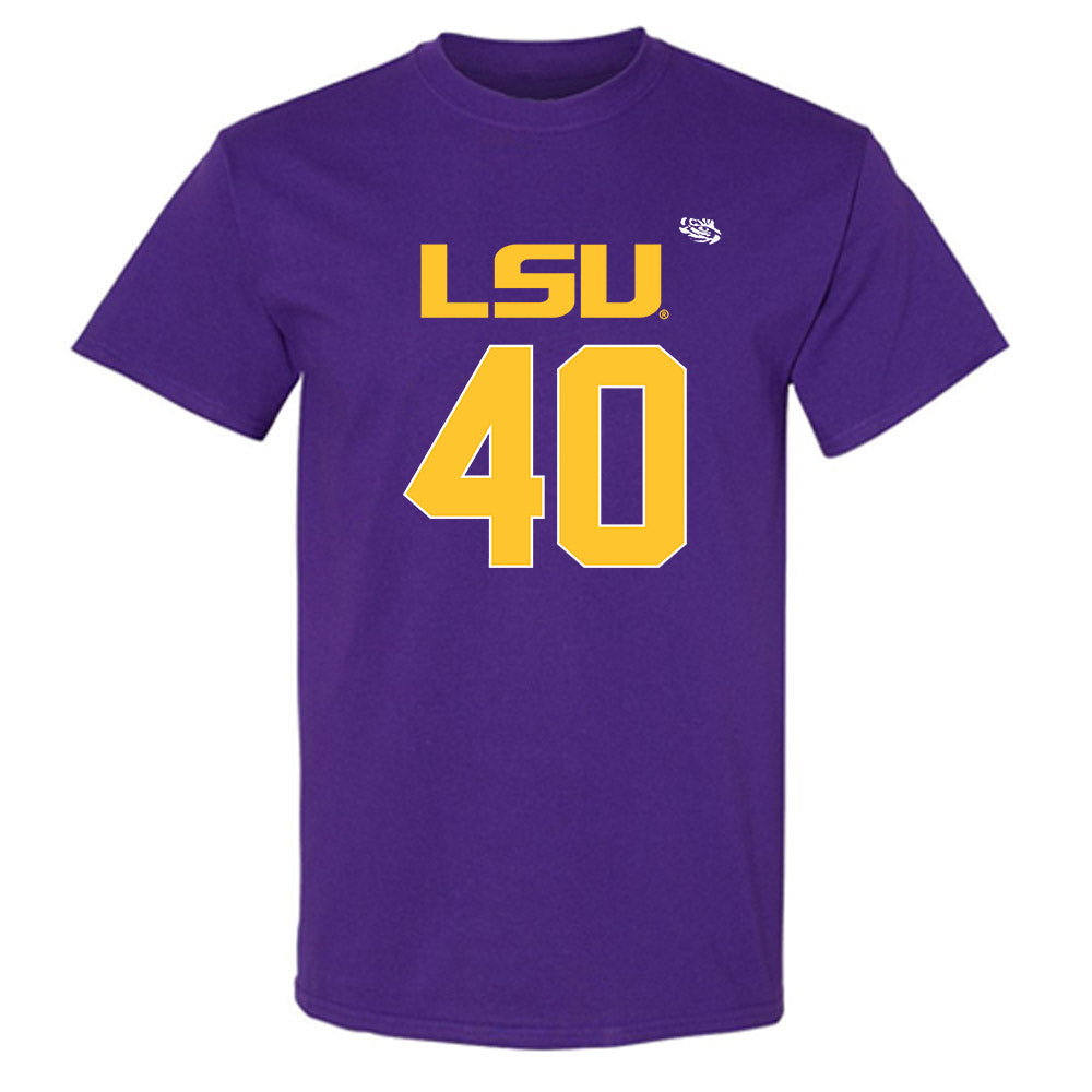 LSU - NCAA Football : Whit Weeks - Replica Shersey T-Shirt-0