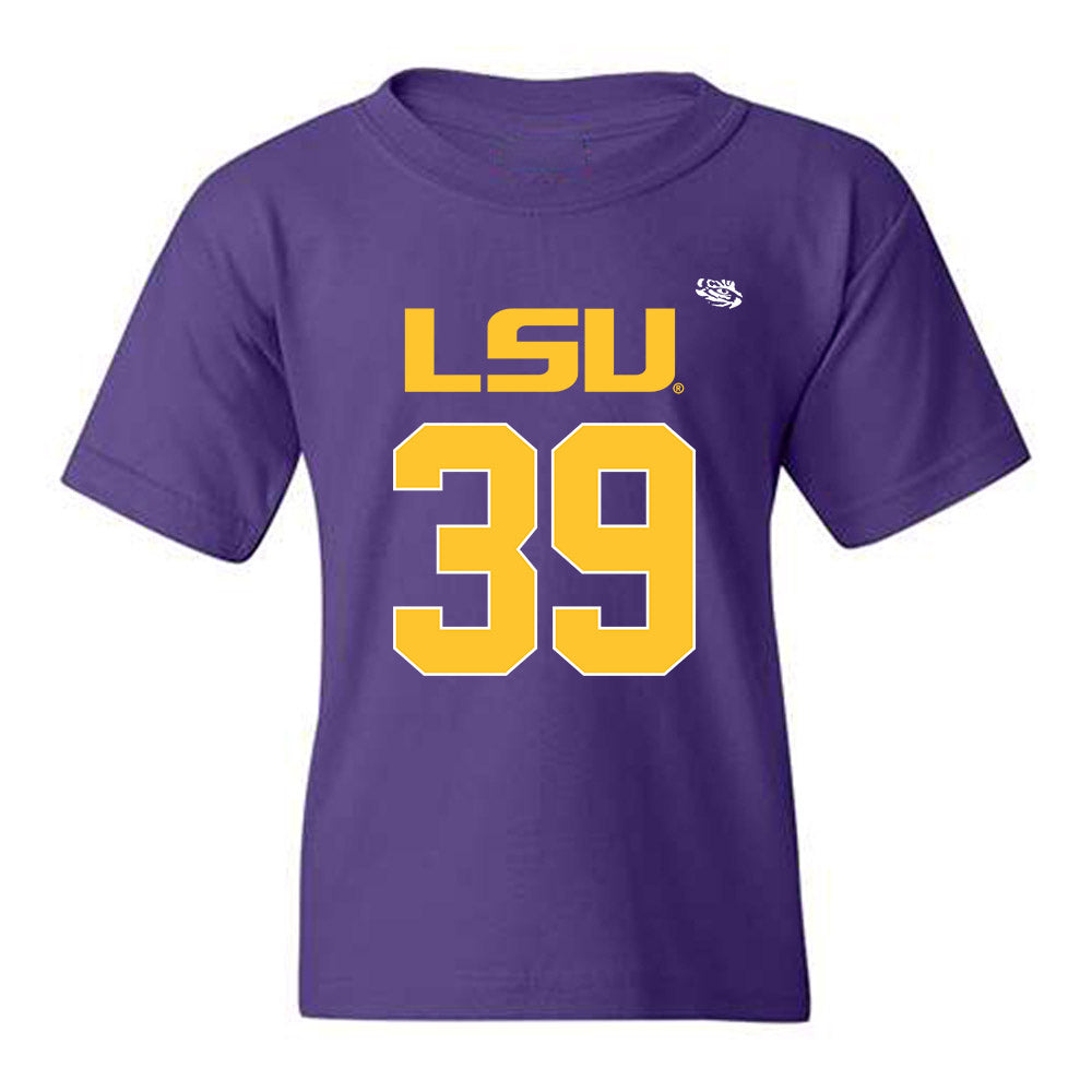 LSU - NCAA Football : Mack Mulhern - Replica Shersey Youth T-Shirt-0