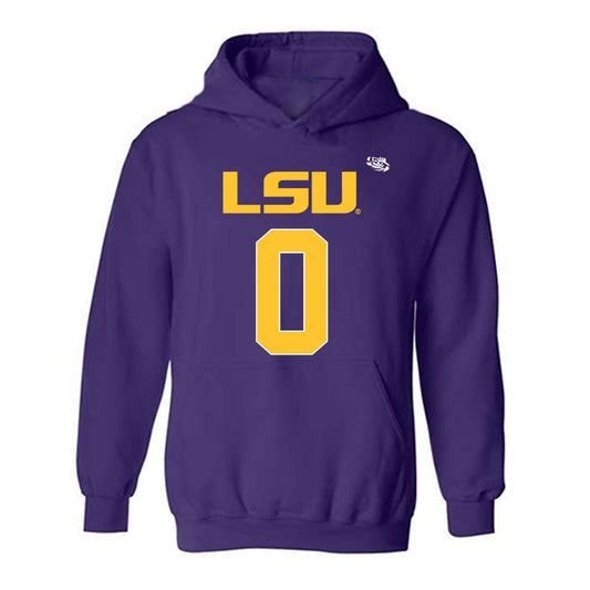LSU - NCAA Football : Tamarcus Cooley - Replica Shersey Hooded Sweatshirt-0