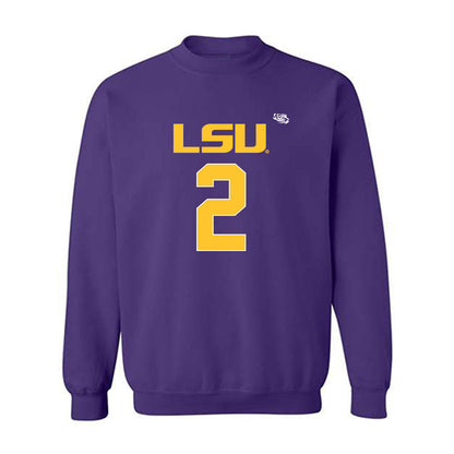 LSU - NCAA Football : Ty Benefield - Replica Shersey Crewneck Sweatshirt-0