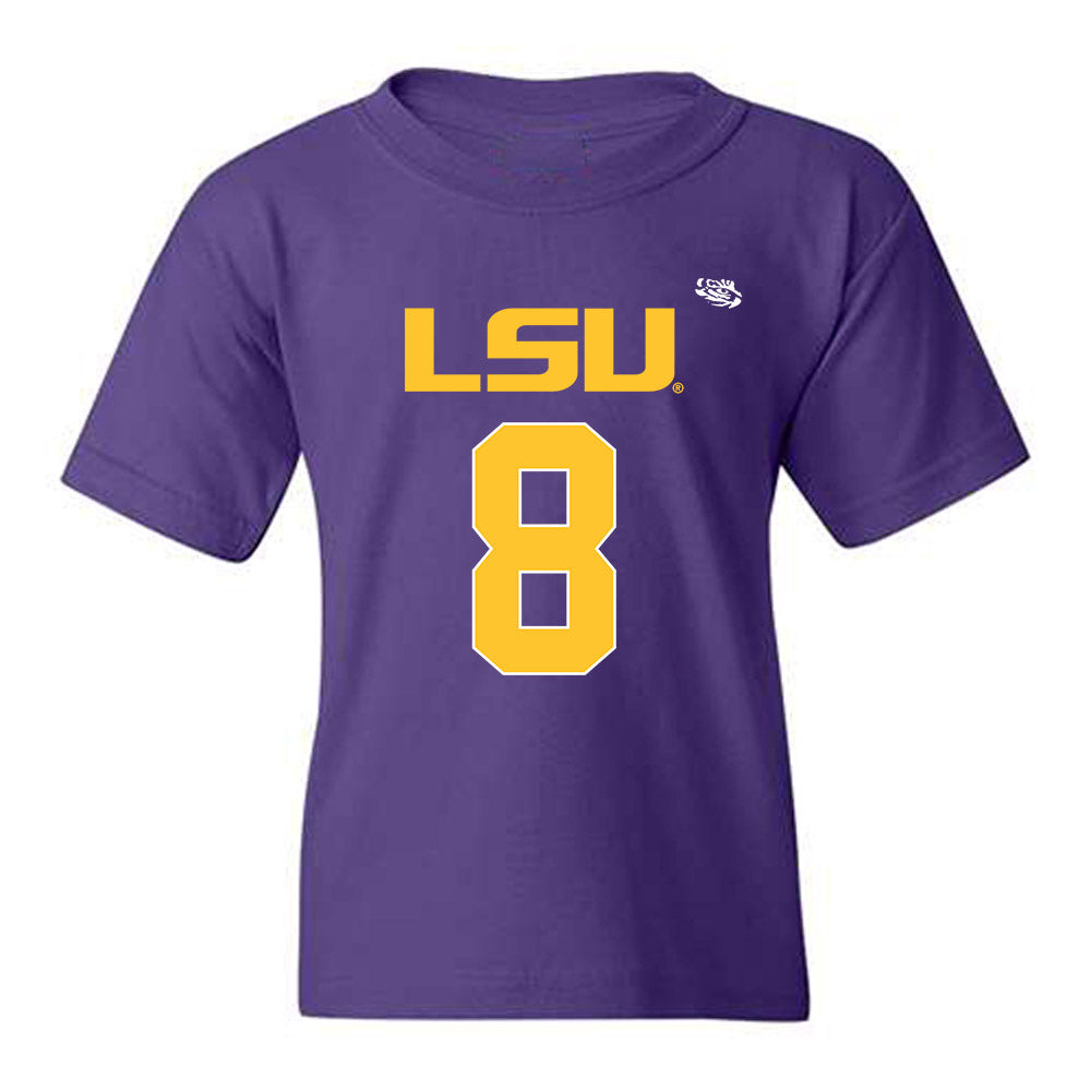LSU - NCAA Football : Jakeem Jackson - Replica Shersey Youth T-Shirt-0