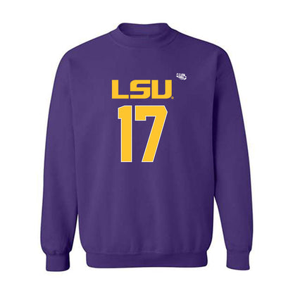 LSU - NCAA Football : Winston Watkins - Replica Shersey Crewneck Sweatshirt-0