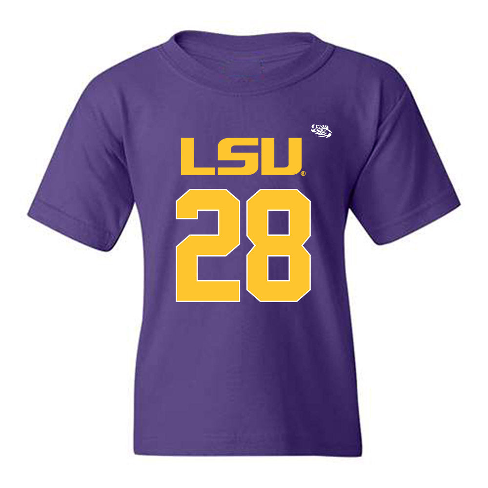 LSU - NCAA Football : Jhase Thomas - Replica Shersey Youth T-Shirt-0