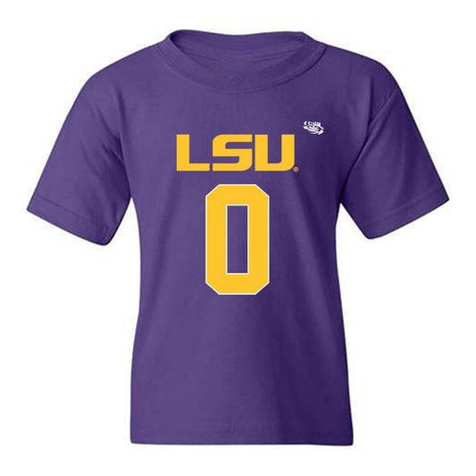 LSU - NCAA Football : Tamarcus Cooley - Replica Shersey Youth T-Shirt-0