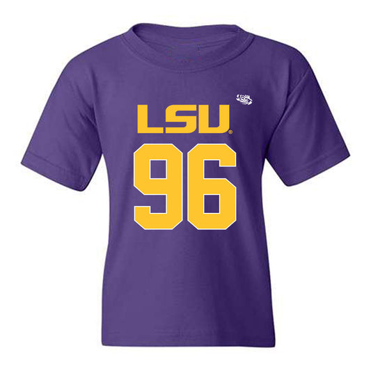 LSU - NCAA Football : Dominick McKinley - Replica Shersey Youth T-Shirt-0