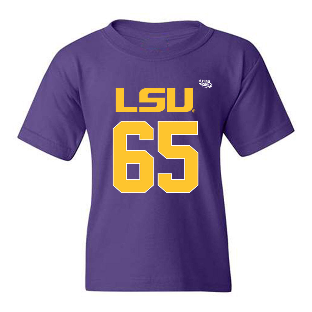 LSU - NCAA Football : Sean Thompkins - Replica Shersey Youth T-Shirt-0
