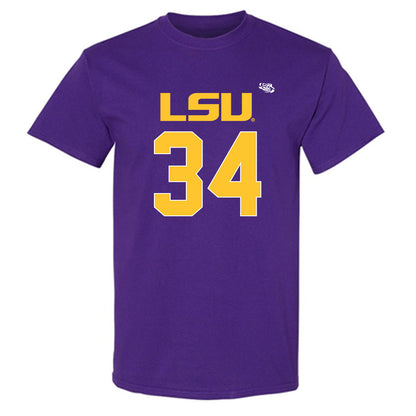 LSU - NCAA Football : Mason Dossett - Replica Shersey T-Shirt-0