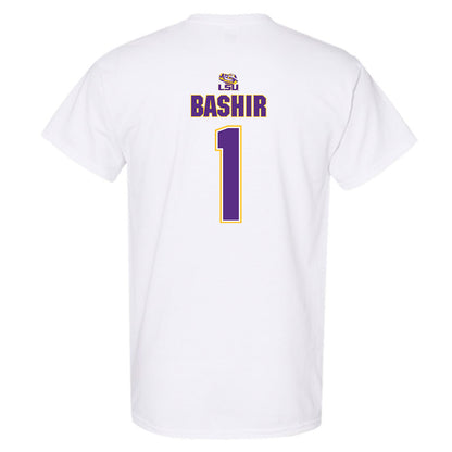 LSU - NCAA Men's Basketball : Abdi Bashir - Replica Shersey T-Shirt-1