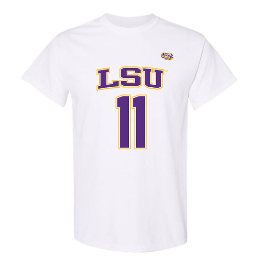 LSU - NCAA Men's Basketball : Dedan Thomas Jr. - Replica Shersey T-Shirt-0