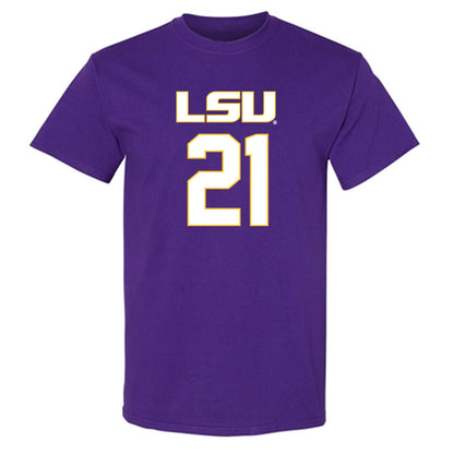 LSU - NCAA Women's Basketball : Chloe Larry - Replica Shersey T-Shirt-0