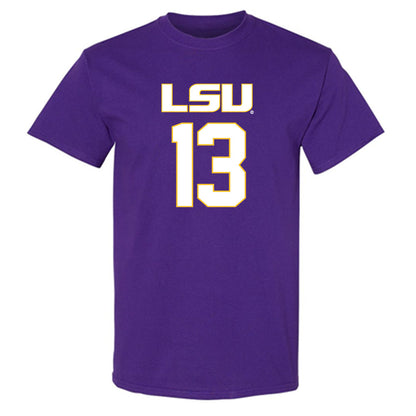 LSU - NCAA Women's Basketball : Kate Koval - Replica Shersey T-Shirt-0