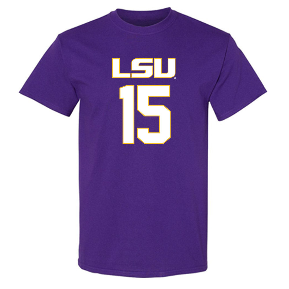 LSU - NCAA Women's Basketball : Meghan Yarnevich - Replica Shersey T-Shirt-0