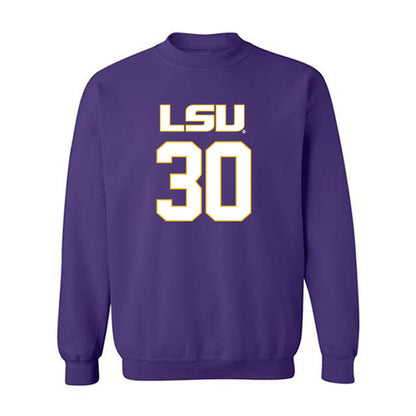 LSU - NCAA Women's Basketball : Jada Richard - Replica Shersey Crewneck Sweatshirt-0