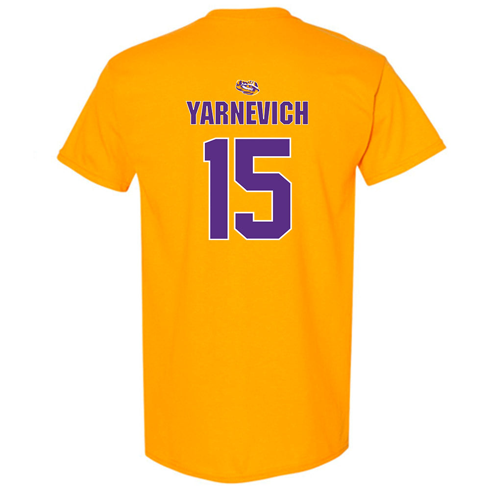 LSU - NCAA Women's Basketball : Meghan Yarnevich - Replica Shersey T-Shirt-1