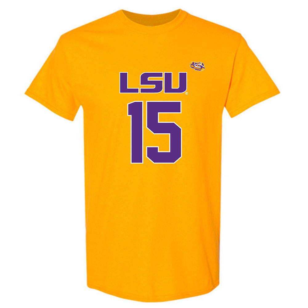 LSU - NCAA Women's Basketball : Meghan Yarnevich - Replica Shersey T-Shirt-0
